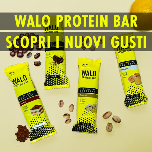 Le nostre Barrette WALO in 4 nuovi gusti: una delizia da scoprire!