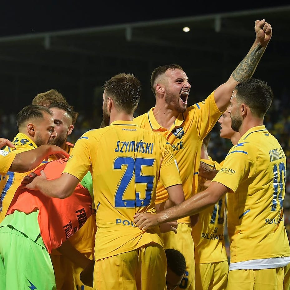 Il Frosinone Calcio ancora con 4+ Nutrition!