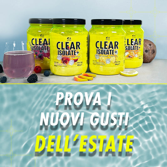 Scopri la freschezza dell'estate con Clear Isolate: Il tuo alleato perfetto per restare in forma!